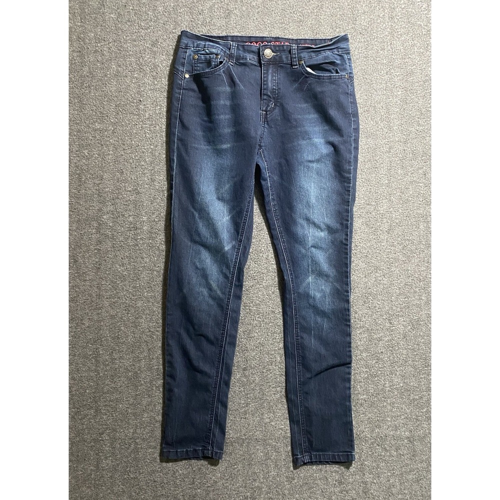 GoGo Star Jeans Blue Wash Denim Ankle Size 12